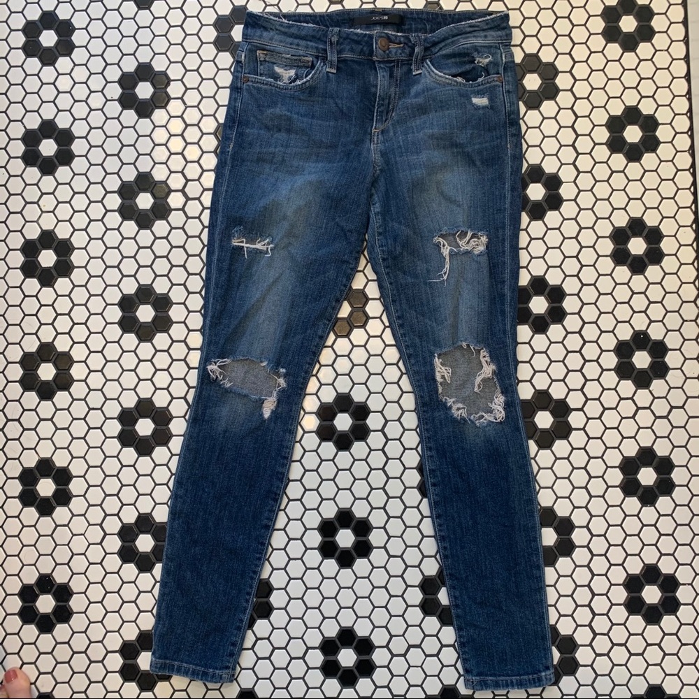 Joe’s jeans denim blue trendy stretchy size 27